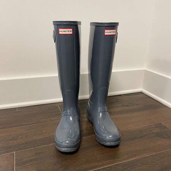 Hunter Shoes - Hunter Boots Women’s size 6 blue
